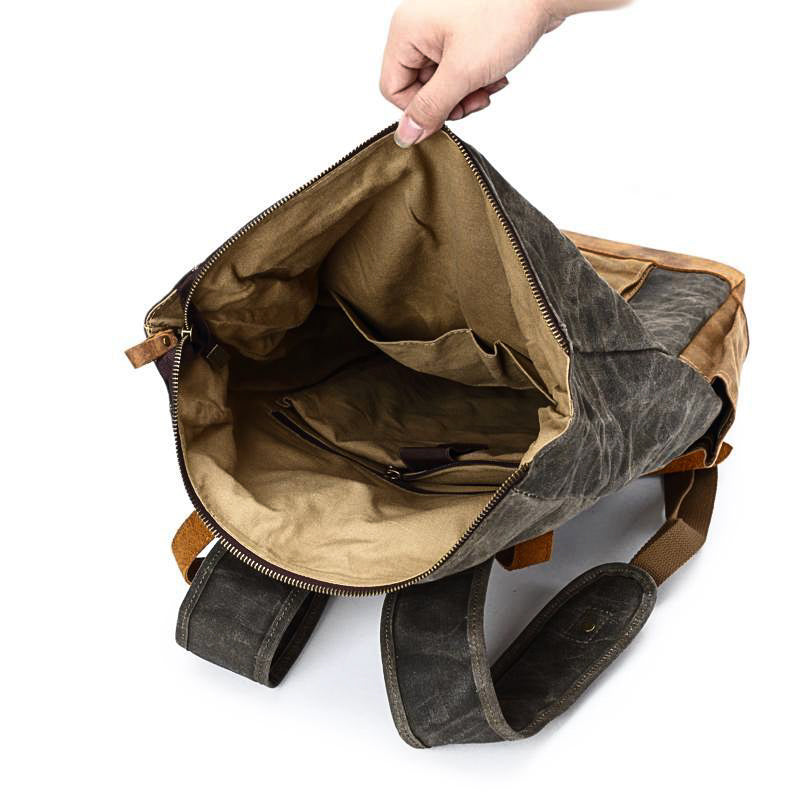 Canvasrugzak met laptopvak 19,5 L – Copenhague — 11