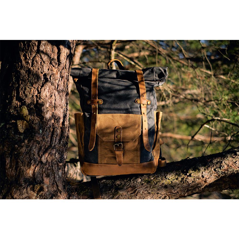 Canvasrugzak met laptopvak 19,5 L – Copenhague — 18