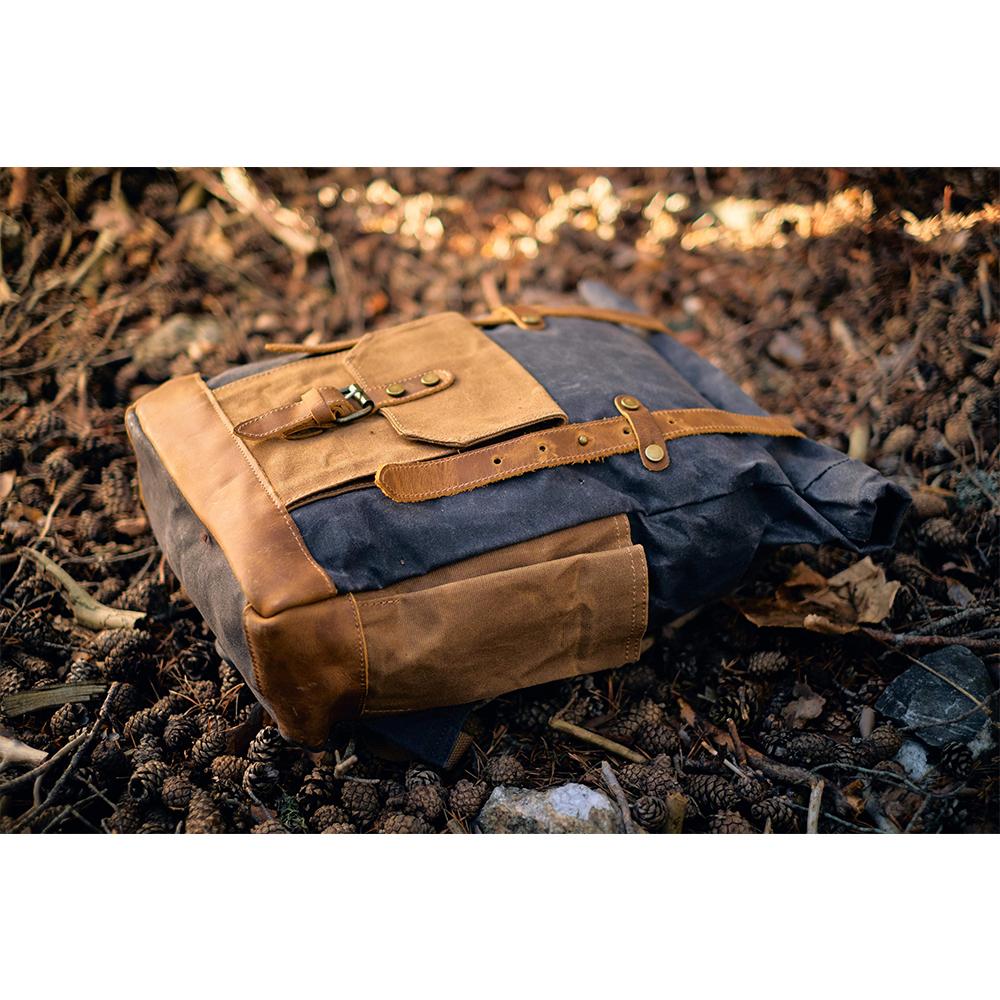 Canvasrugzak met laptopvak 19,5 L – Copenhague — 21