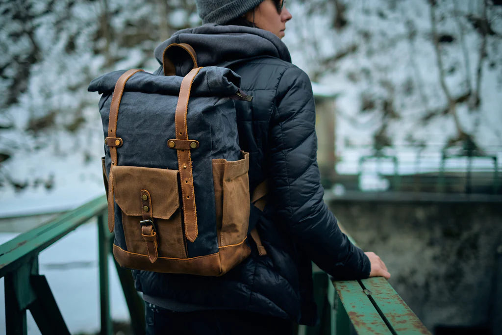 Canvasrugzak met laptopvak 19,5 L – Copenhague — 49