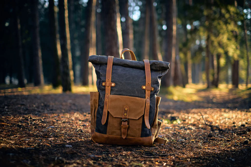Canvasrugzak met laptopvak 19,5 L – Copenhague — 58