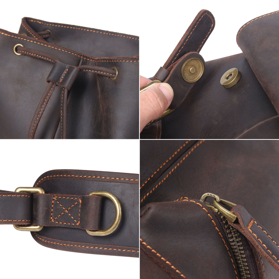 Lederrucksack 14 L – Dashan — 19