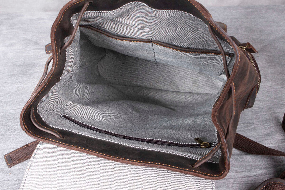 Lederrucksack 14 L – Dashan — 45