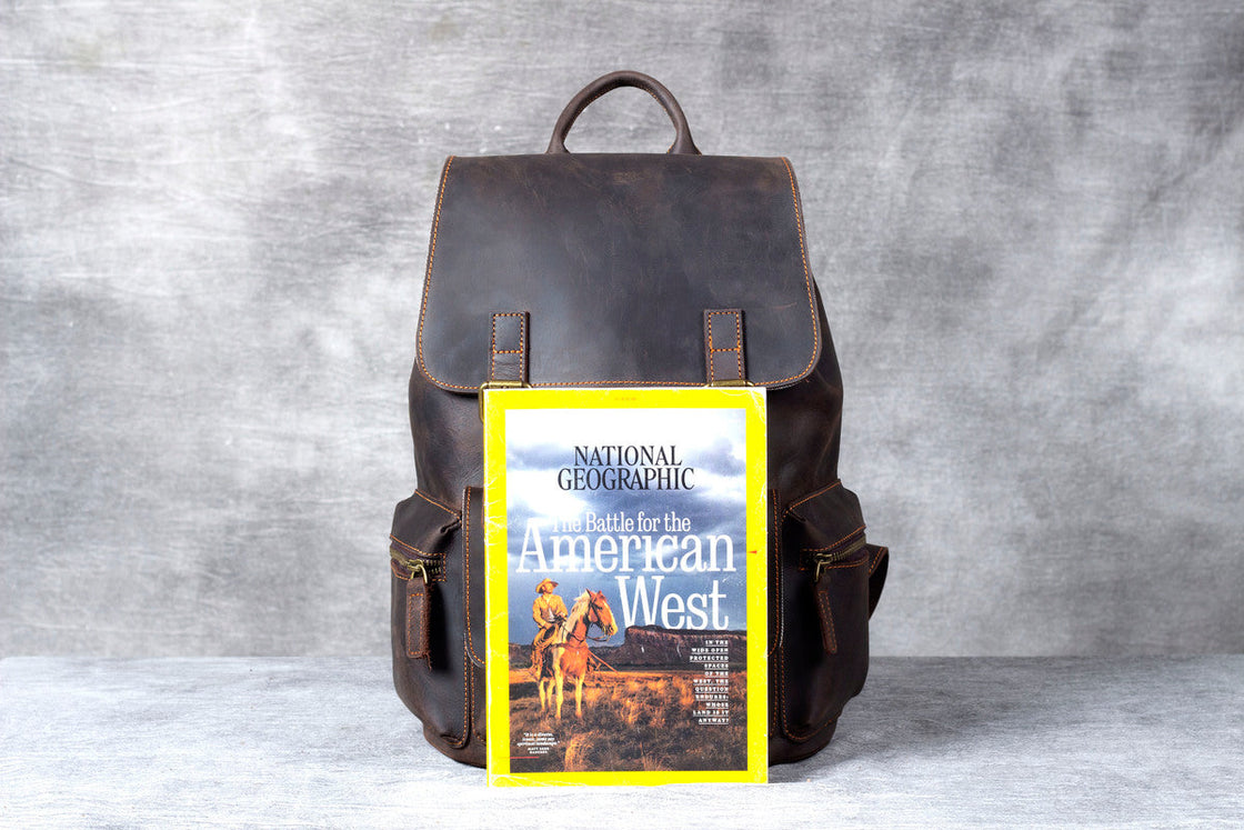 Lederrucksack 14 L – Dashan — 46