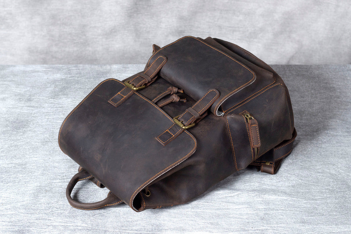 Lederrucksack 14 L – Dashan — 49