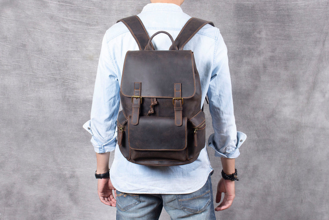 Lederrucksack 14 L – Dashan — 60