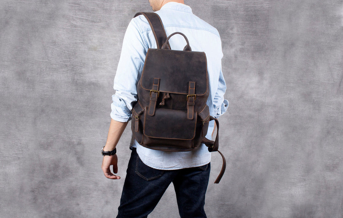 Lederrucksack 14 L – Dashan — 61