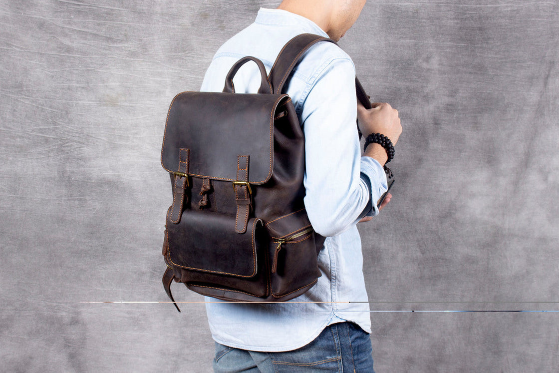 Lederrucksack 14 L – Dashan — 62