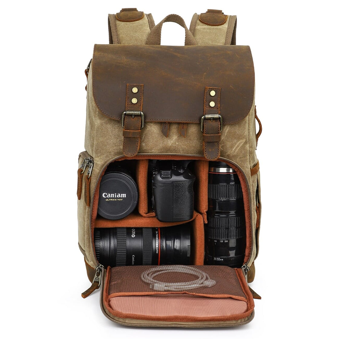 Canvas camerarugzak 17,5 L – Denali — 16