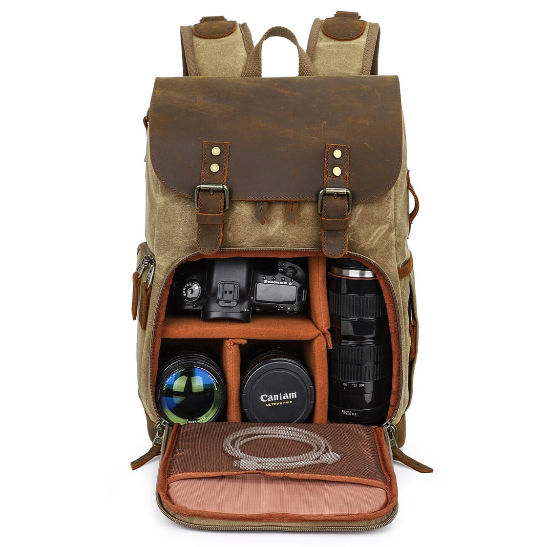 Canvas camerarugzak 17,5 L – Denali — 17
