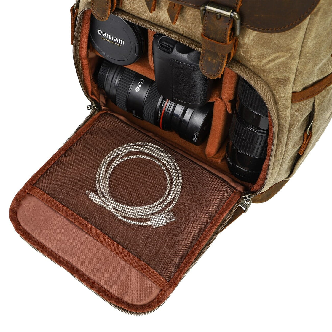 Canvas camerarugzak 17,5 L – Denali — 34