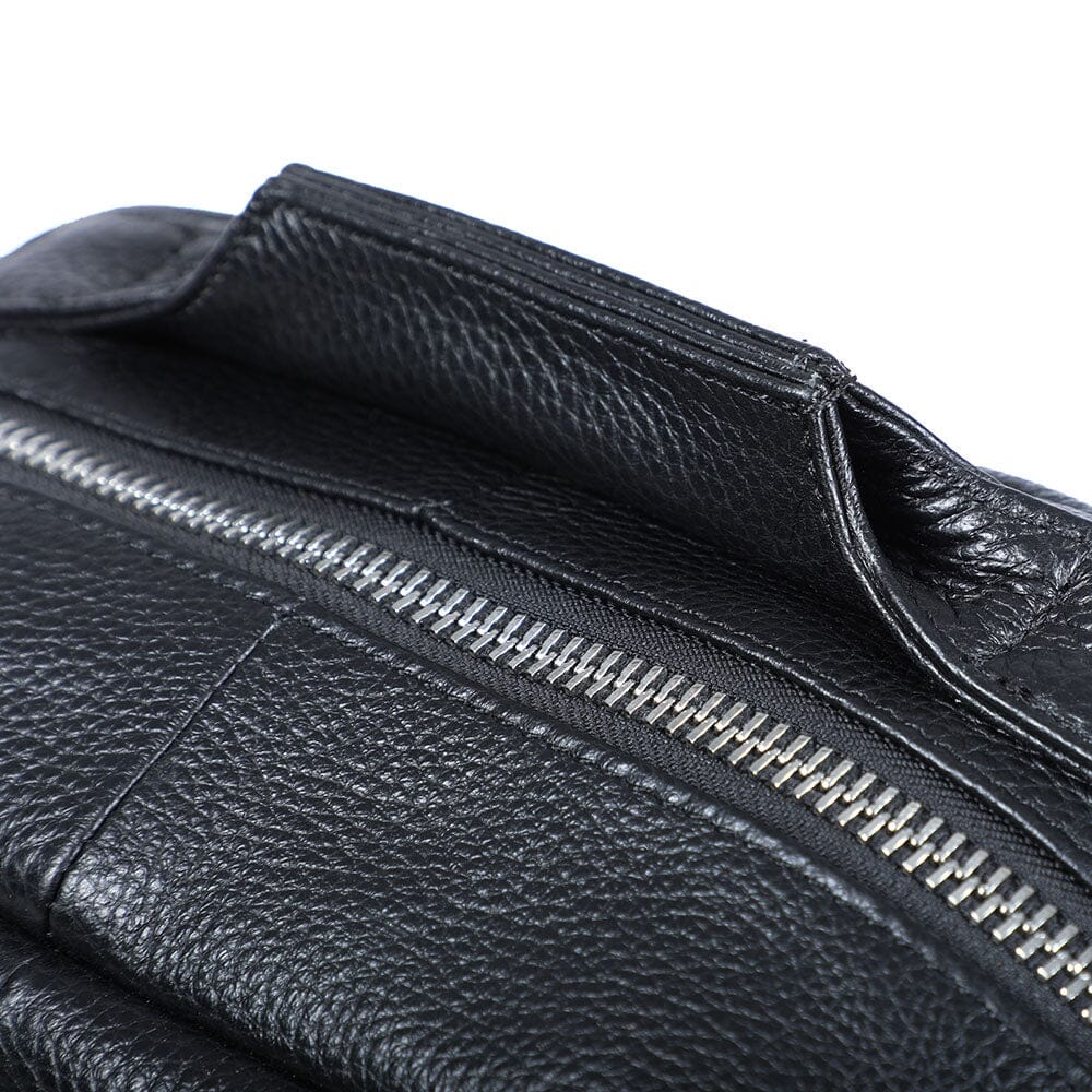 Sac à dos en cuir pour ordinateur 16 L – Dôme — 15