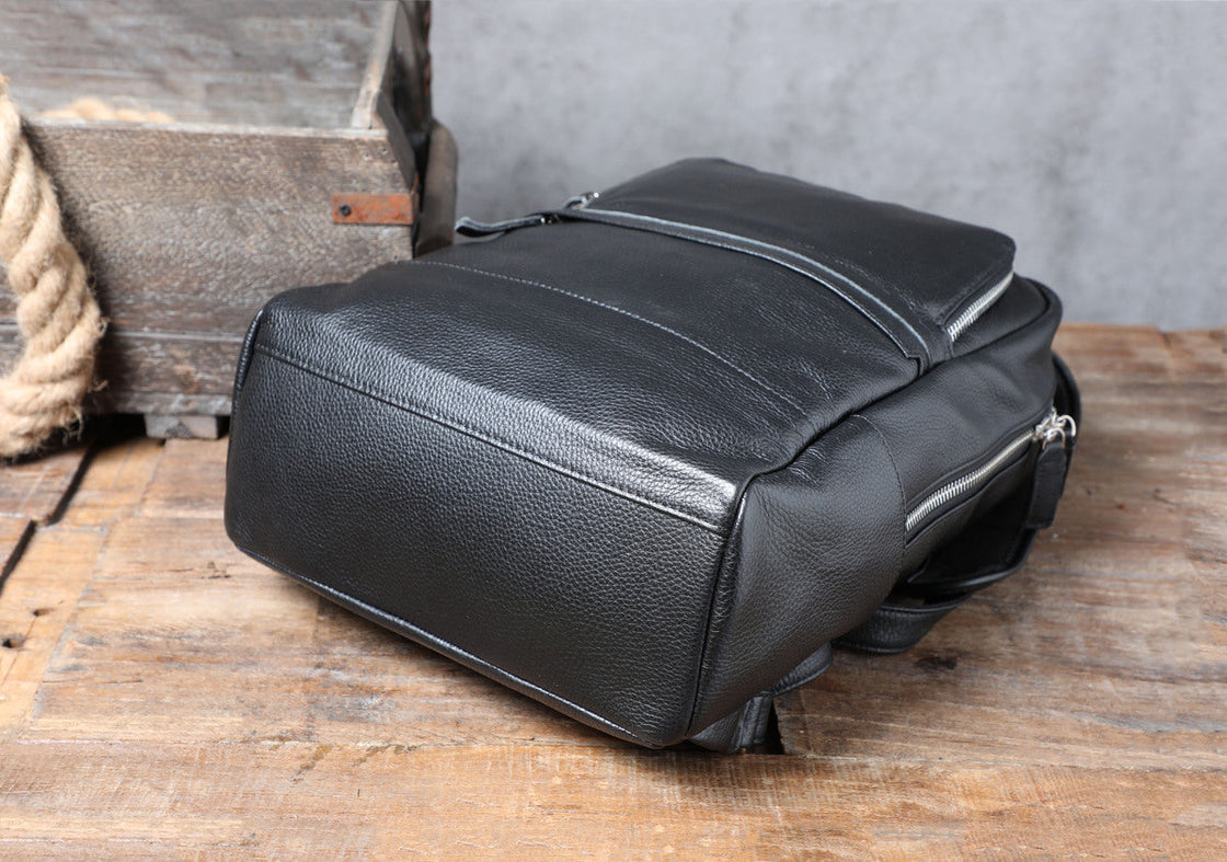 Sac à dos en cuir pour ordinateur 16 L – Dôme — 22