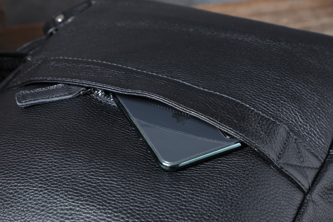 Sac à dos en cuir pour ordinateur 16 L – Dôme — 28