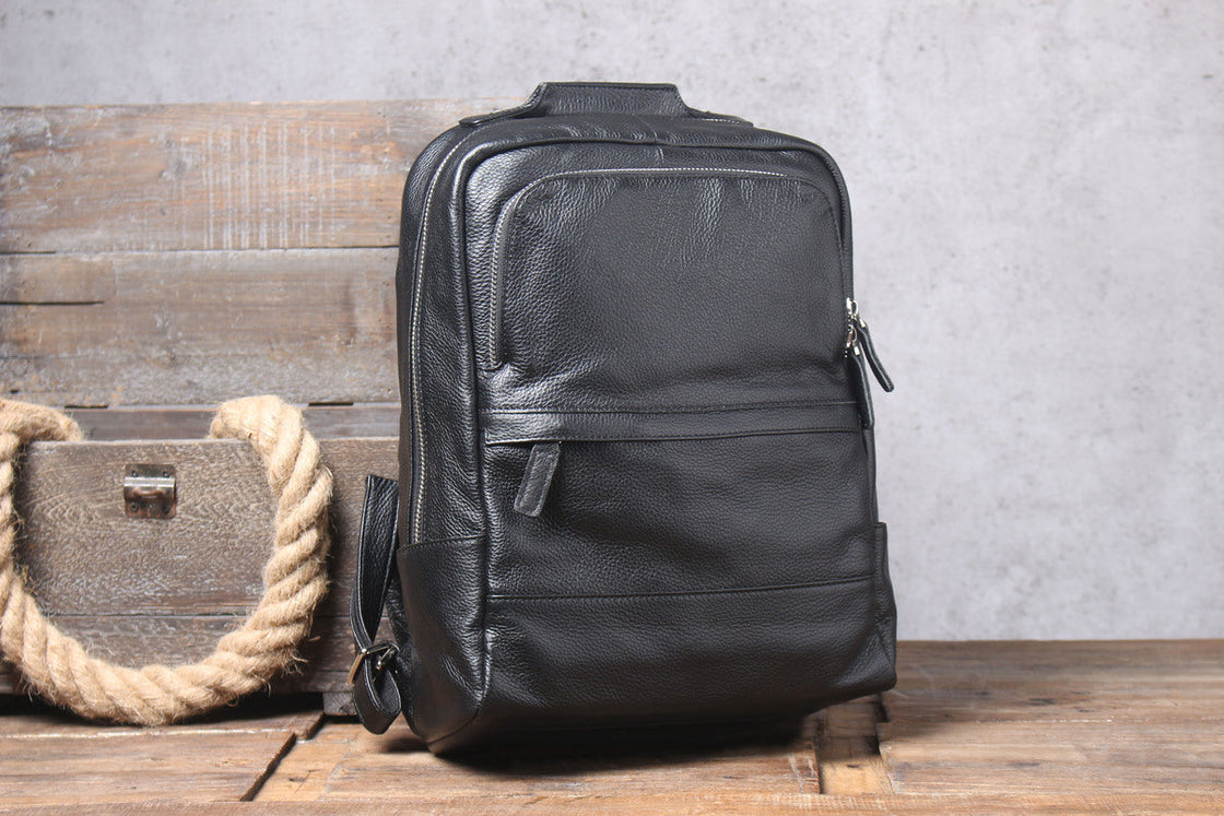 Sac à dos en cuir pour ordinateur 16 L – Dôme — 41