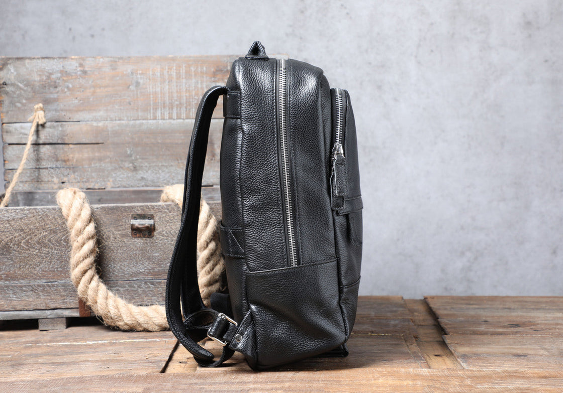 Sac à dos en cuir pour ordinateur 16 L – Dôme — 42