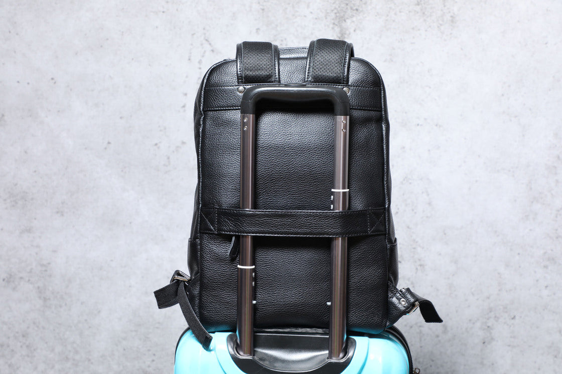 Sac à dos en cuir pour ordinateur 16 L – Dôme — 44