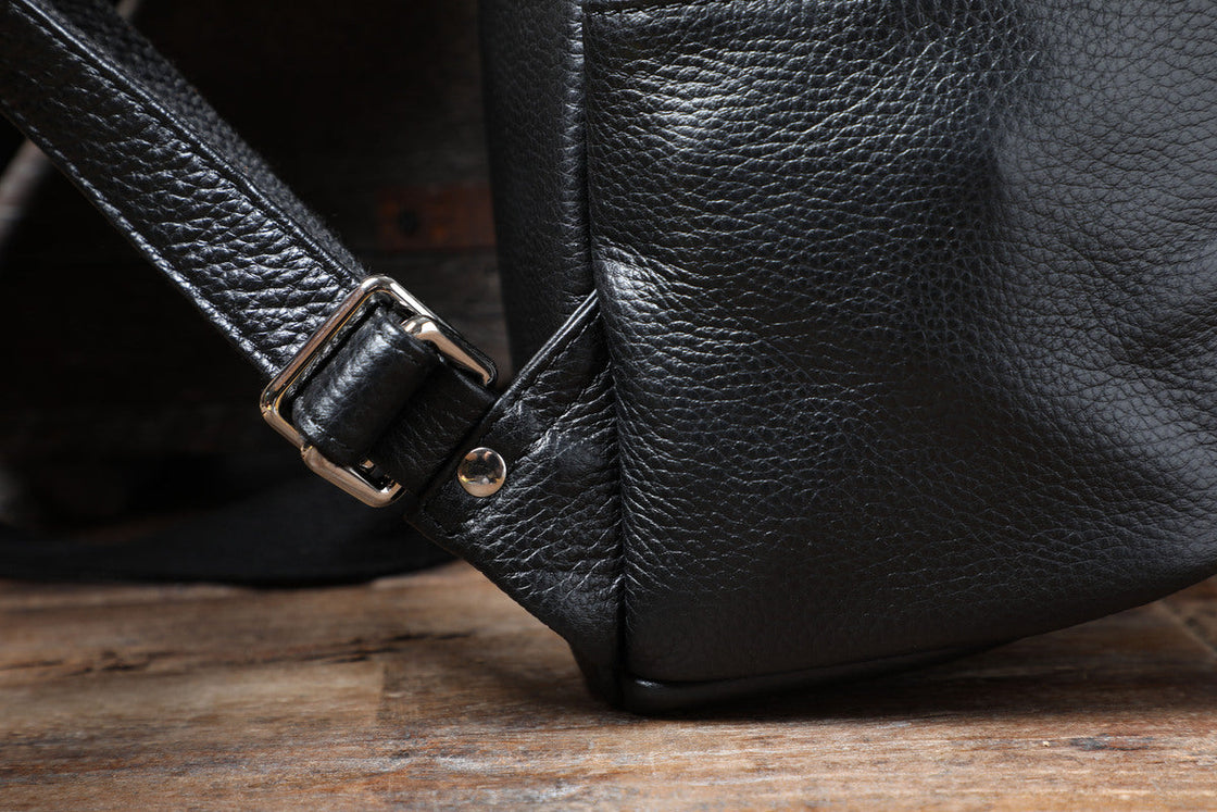 Sac à dos en cuir pour ordinateur 16 L – Dôme — 49