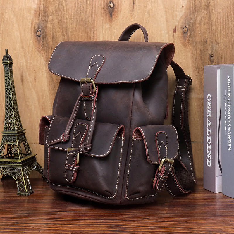Eko — Womens Leather Backpack, image 9