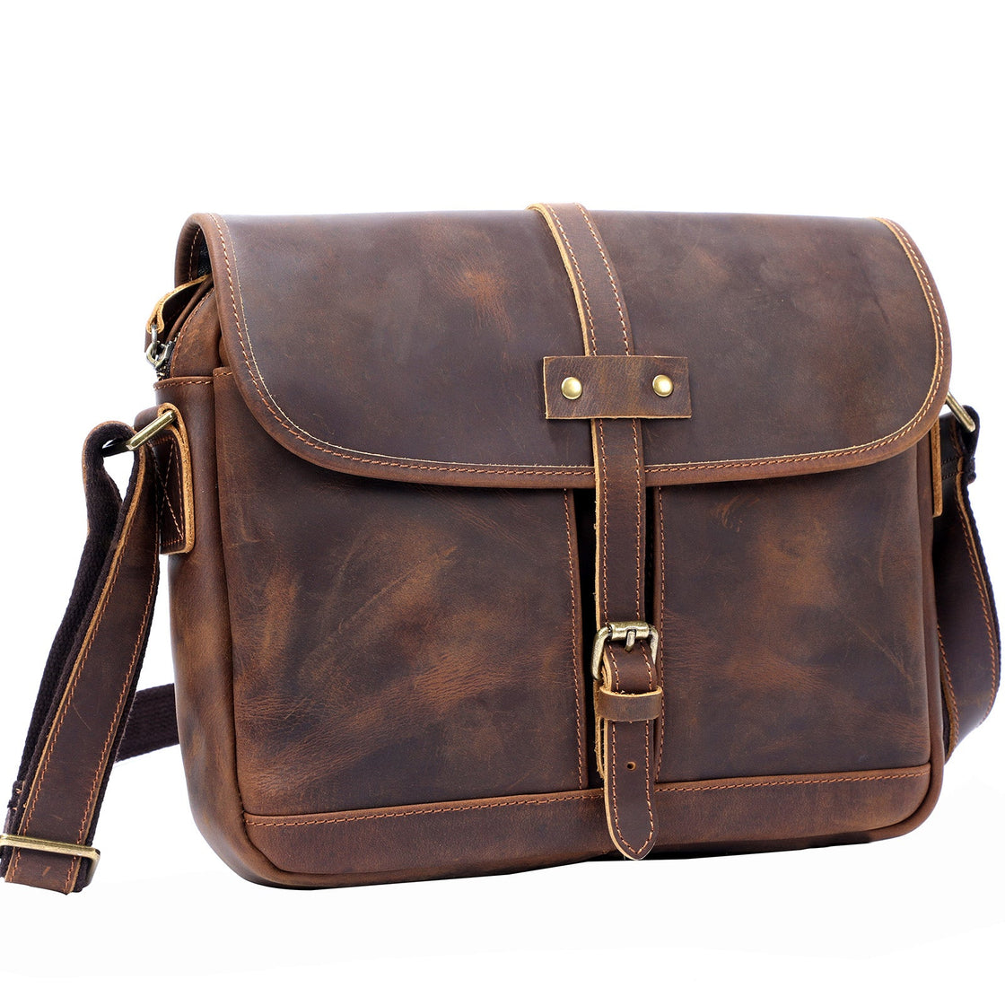 Sac bandoulière en cuir 6 L – Erika — 3