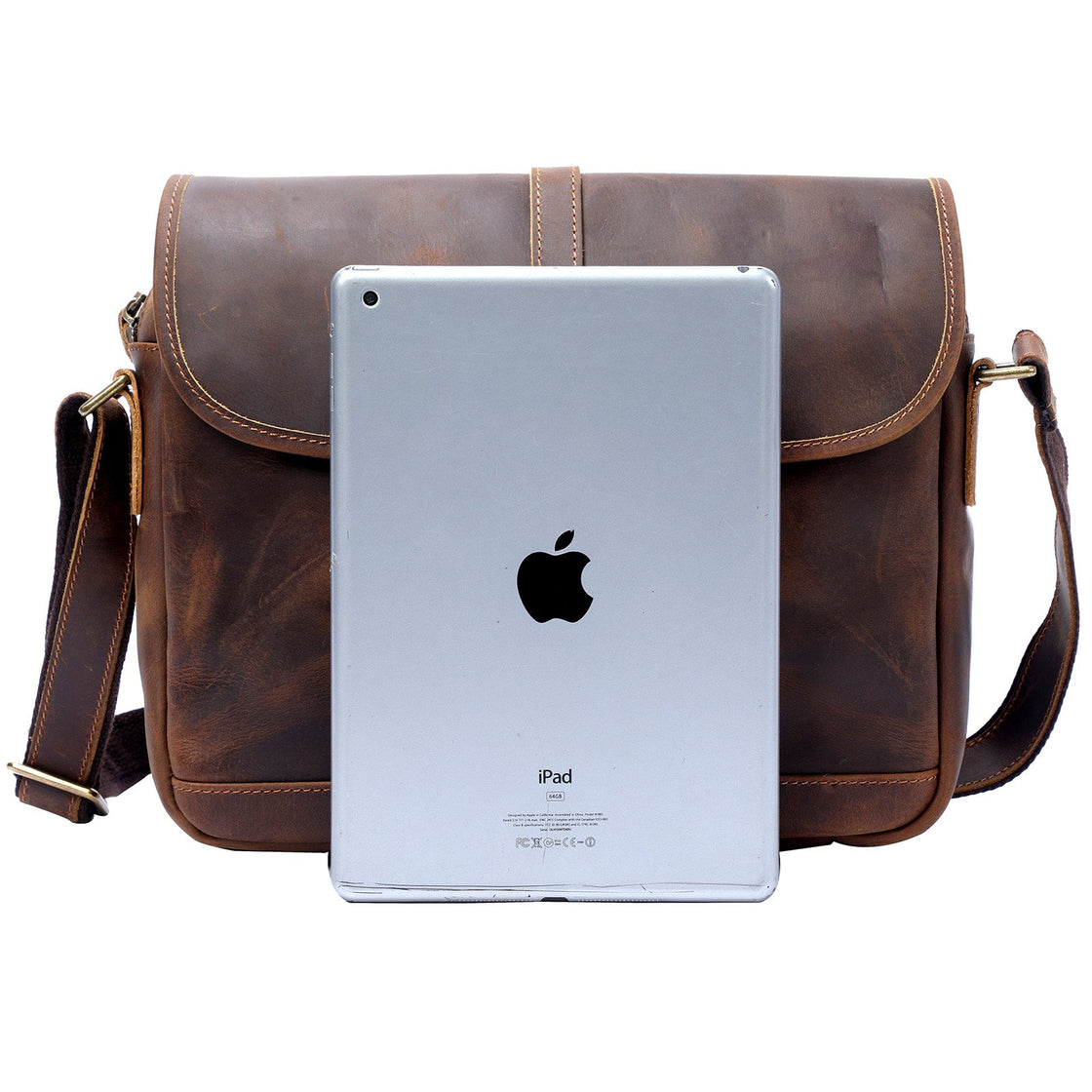 Sac bandoulière en cuir 6 L – Erika — 6