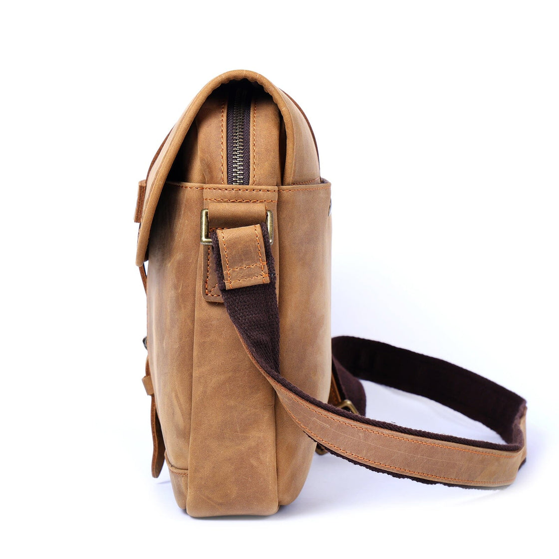 Sac bandoulière en cuir 6 L – Erika — 7
