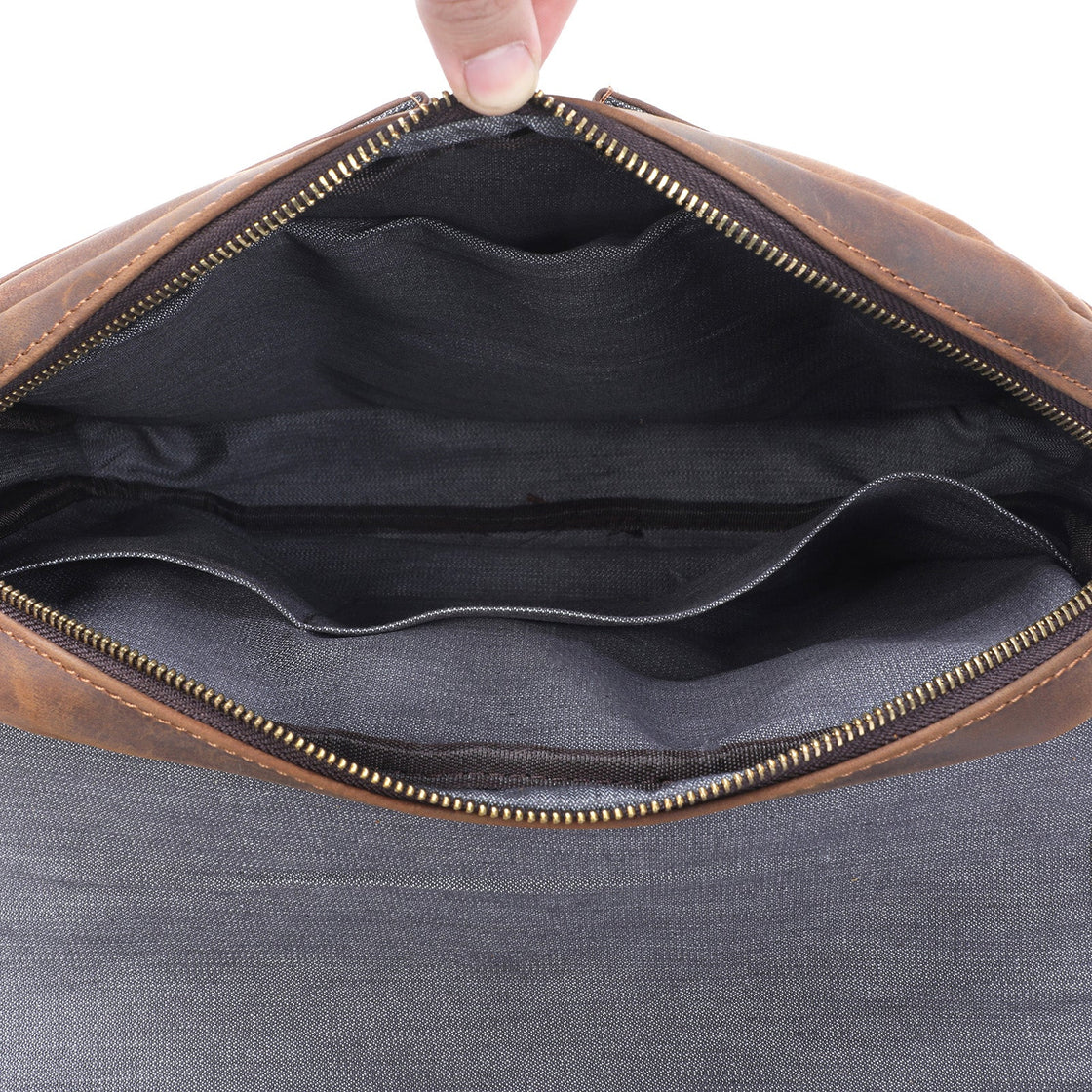 Sac bandoulière en cuir 6 L – Erika — 14