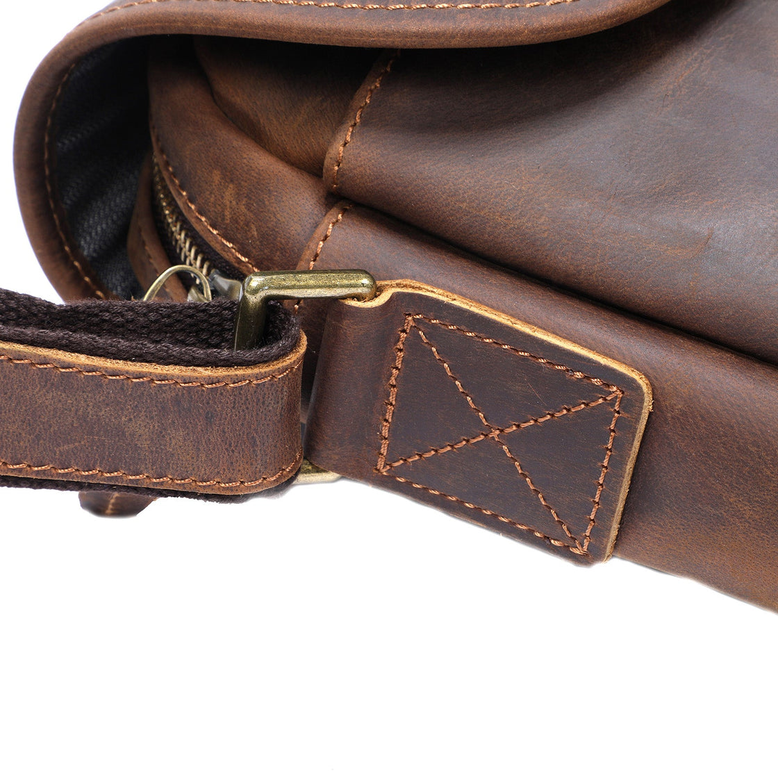 Sac bandoulière en cuir 6 L – Erika — 21
