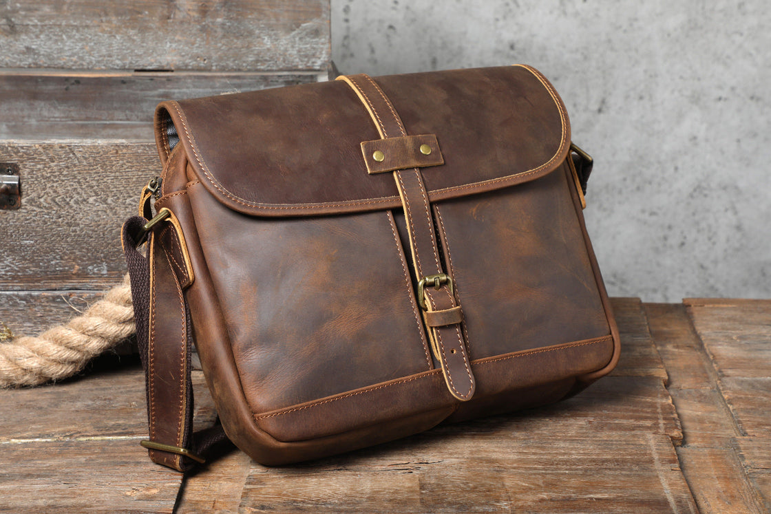 Sac bandoulière en cuir 6 L – Erika — 25