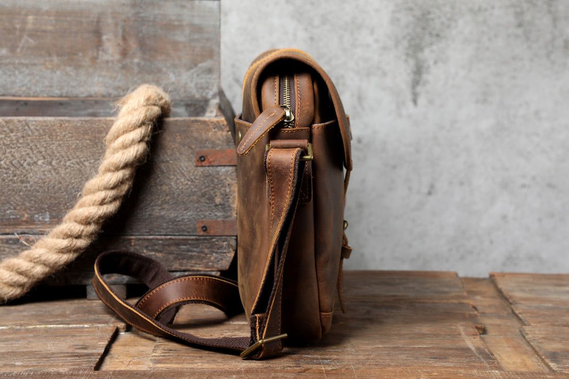 Sac bandoulière en cuir 6 L – Erika — 41