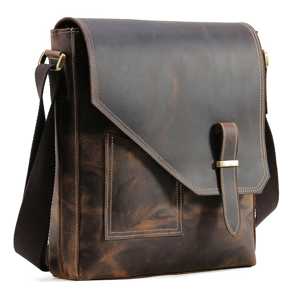 Leder-Umhängetasche 5,5 L – Freya — 3