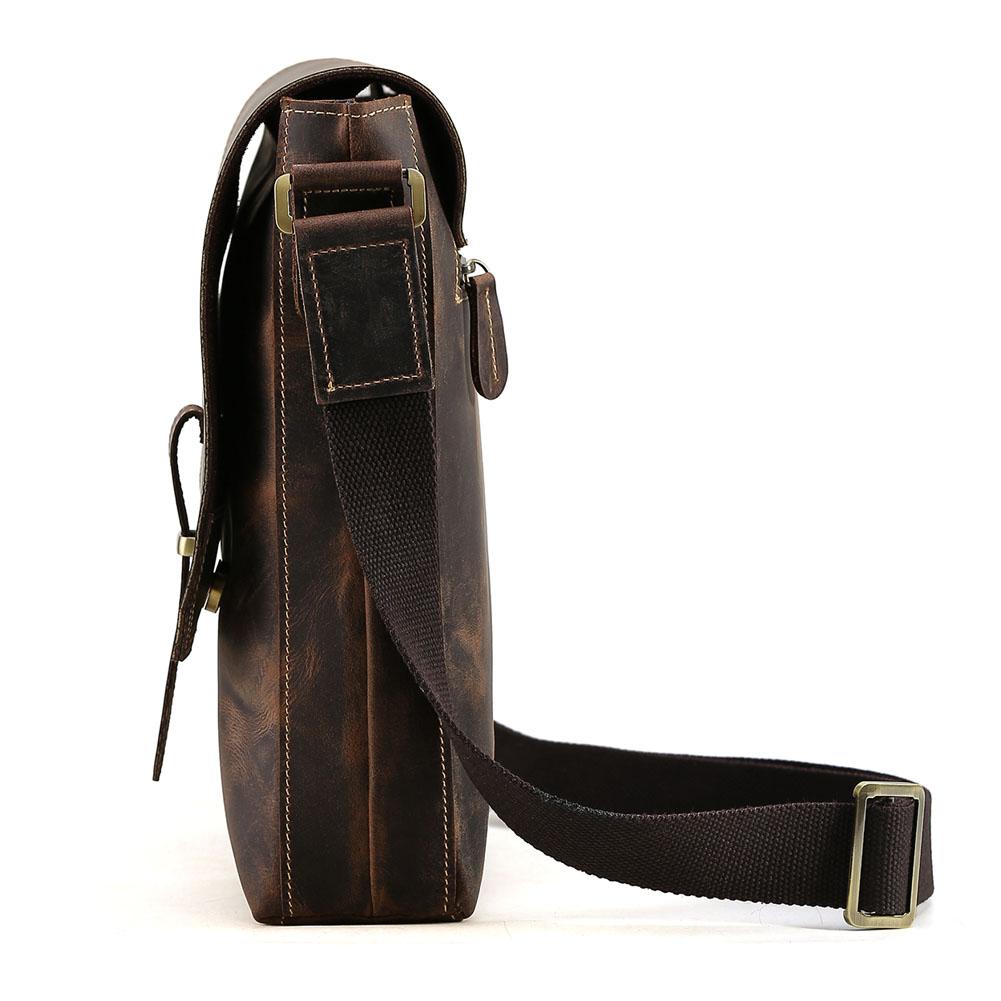 Leder-Umhängetasche 5,5 L – Freya — 4