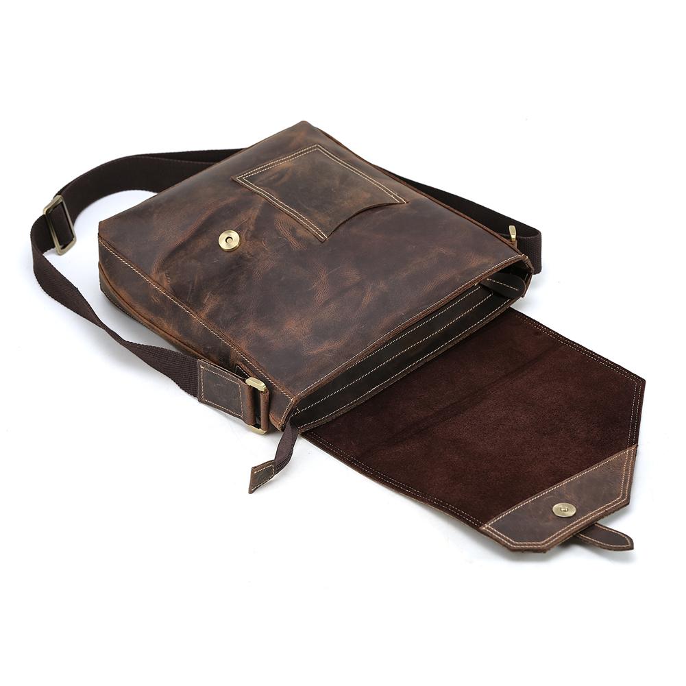 Leder-Umhängetasche 5,5 L – Freya — 5