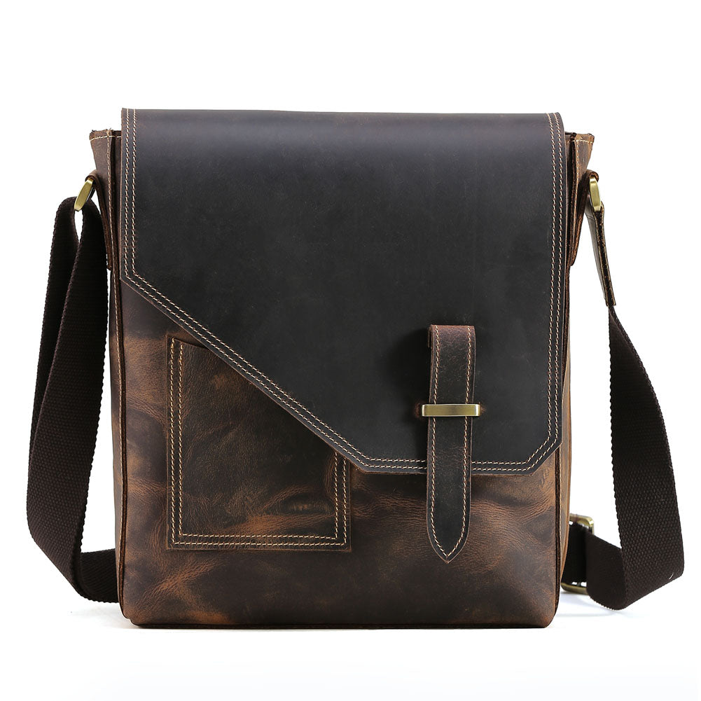 Leder-Umhängetasche 5,5 L – Freya — 10
