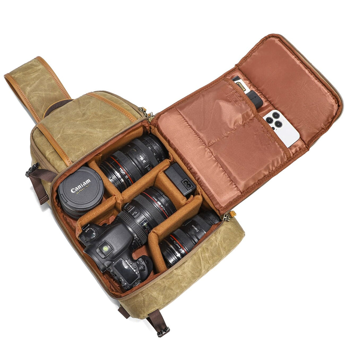 Fuji — Canvas Camera Sling Bag, image 21