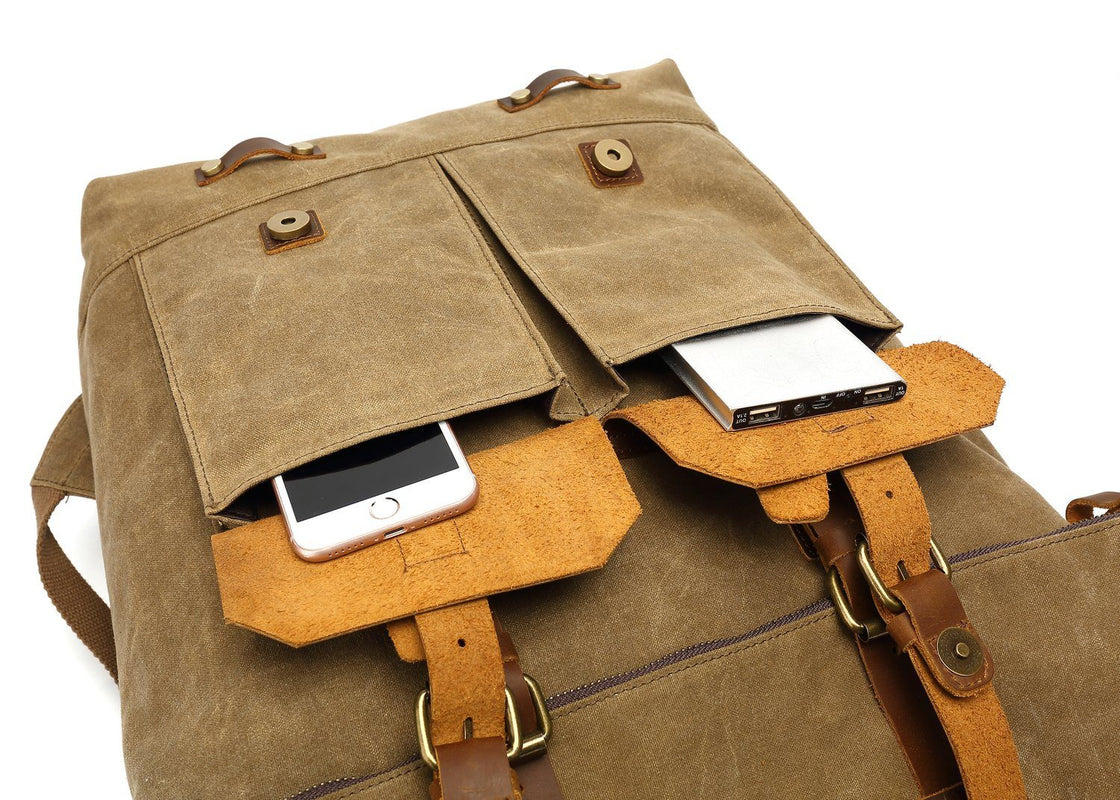 Canvasrugzak met laptopvak 20 L – Galway — 14