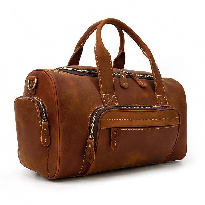 Guayaquil — Mens Leather Holdall, image 8