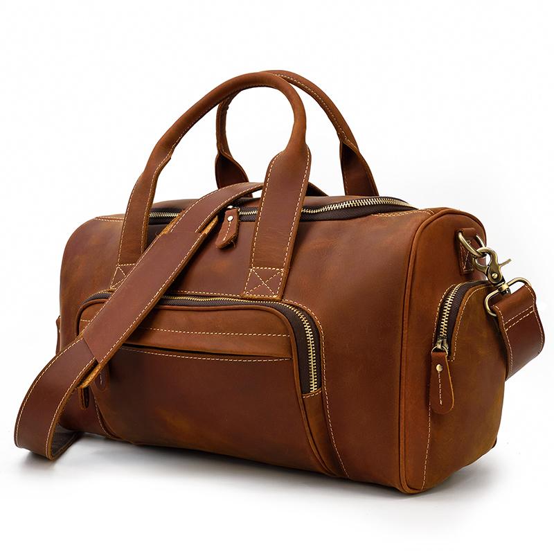 Guayaquil — Mens Leather Holdall, image 10