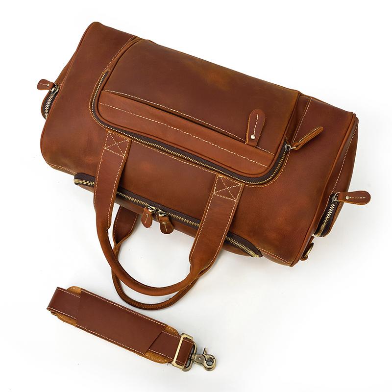 Guayaquil — Mens Leather Holdall, image 16