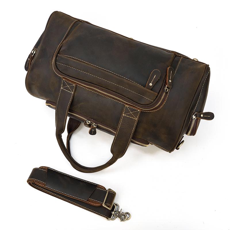 Guayaquil — Mens Leather Holdall, image 17