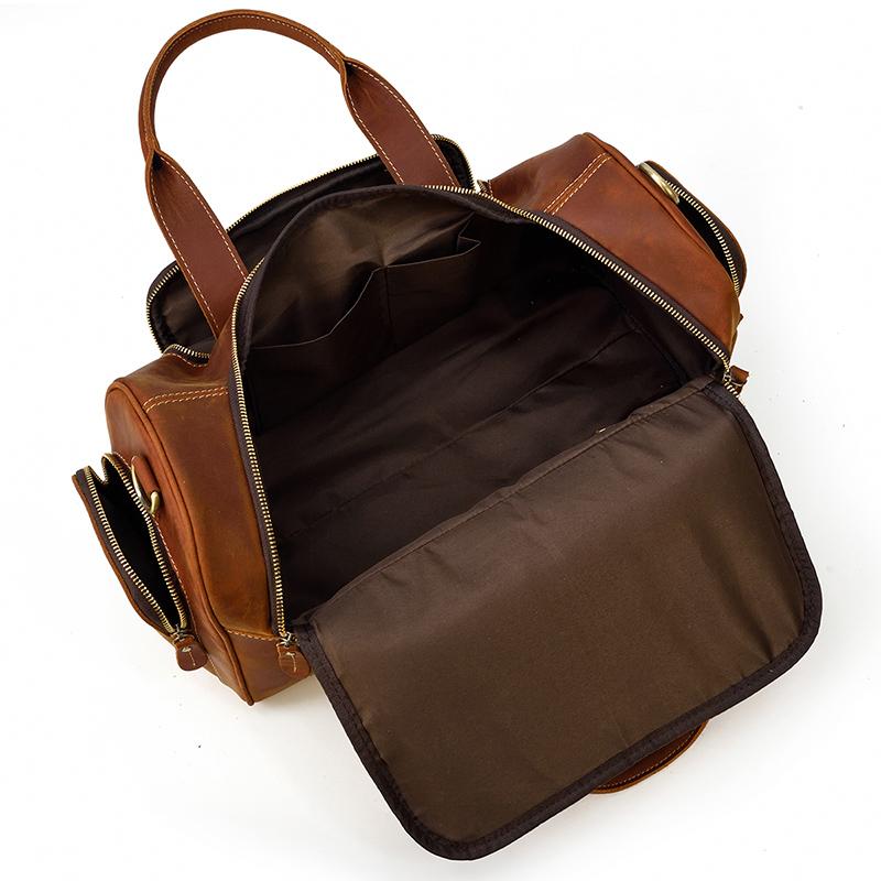 Guayaquil — Mens Leather Holdall, image 25