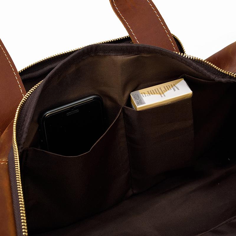 Guayaquil — Mens Leather Holdall, image 27