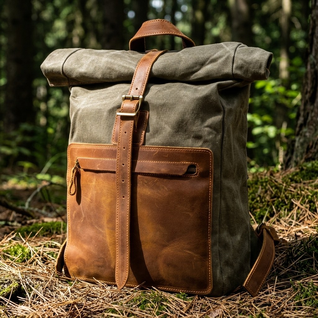 Sac à dos en toile pour ordinateur 13 L – Hanover — 4