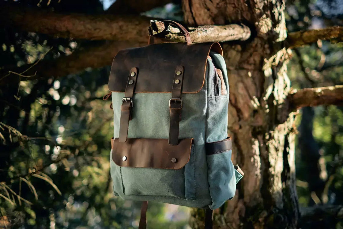 Canvas-Rucksack mit Laptopfach – Helsinki — 26