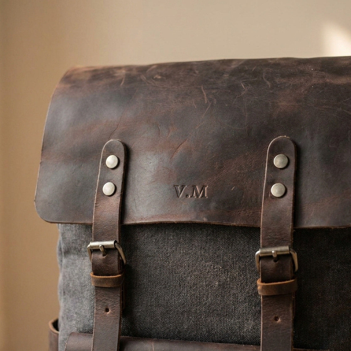 Canvas-Rucksack mit Laptopfach – Helsinki — 21