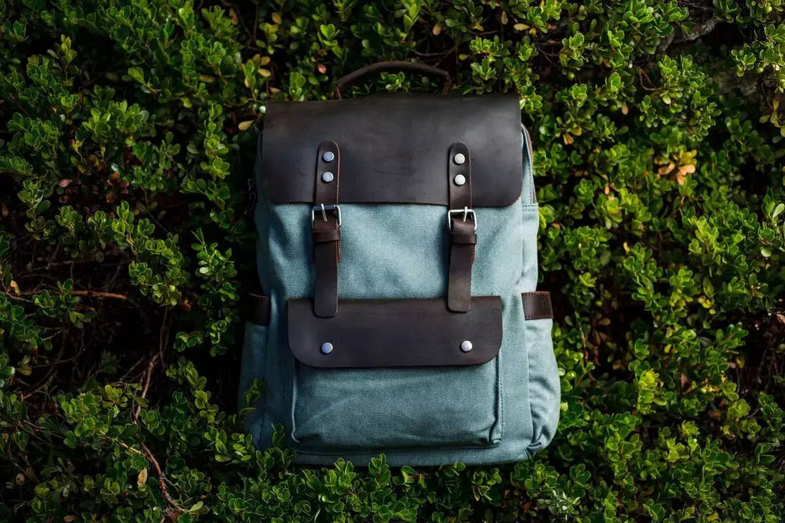 Canvas-Rucksack mit Laptopfach – Helsinki — 24