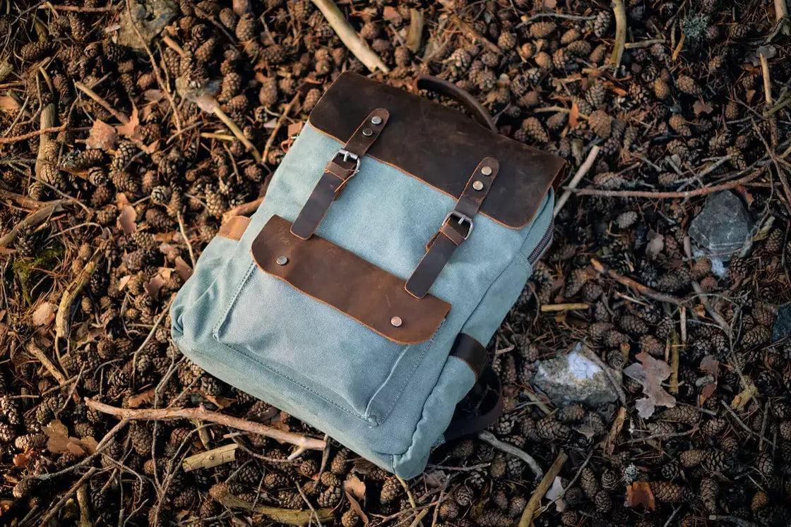 Canvas-Rucksack mit Laptopfach – Helsinki — 28