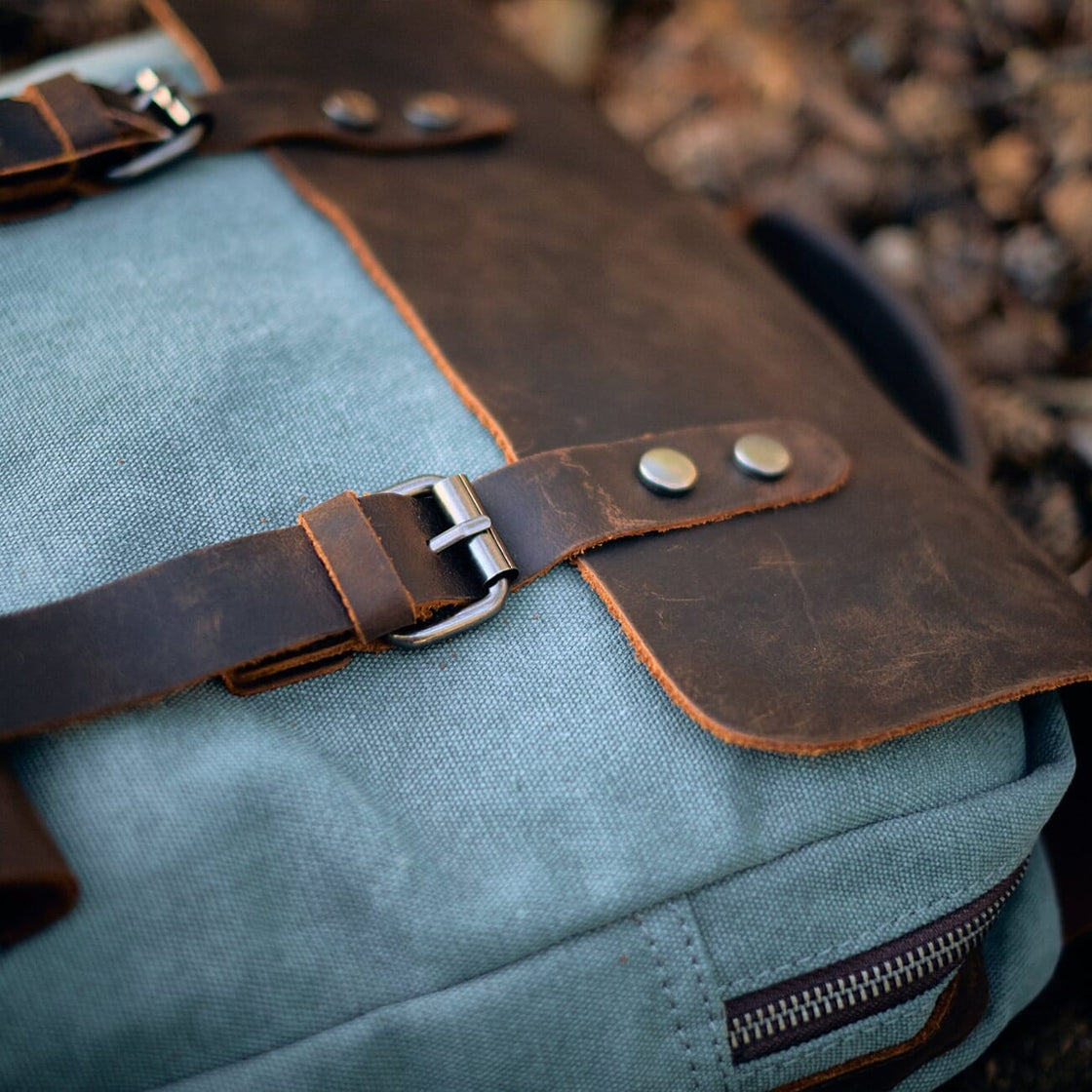 Canvas-Rucksack mit Laptopfach – Helsinki — 15