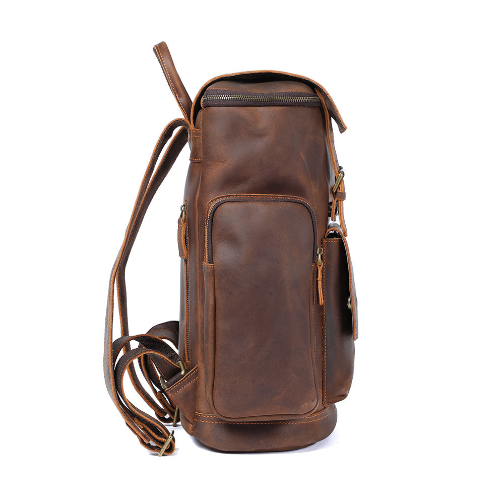 Sac à dos en cuir pour ordinateur 23 L – Hore — 2