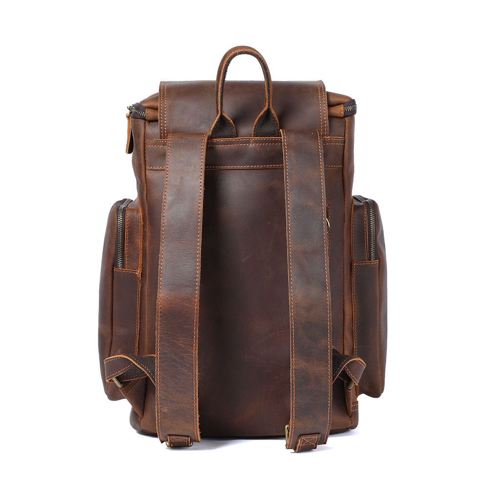 Sac à dos en cuir pour ordinateur 23 L – Hore — 4